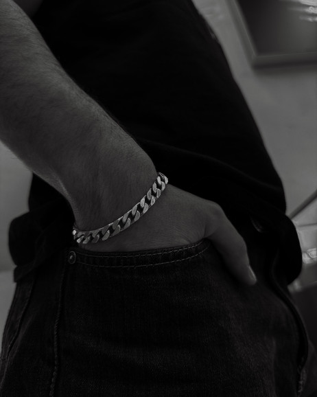 Срібний браслет TENACITÉ 6