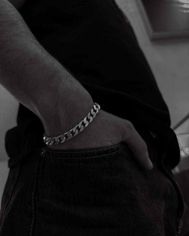 Срібний браслет TENACITÉ 6