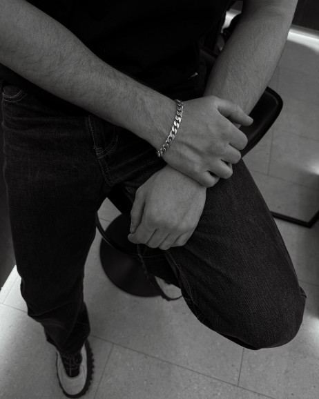 Срібний браслет TENACITÉ 7