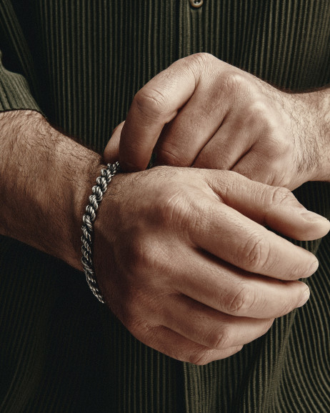 Серебряный браслет TDAPPER 2