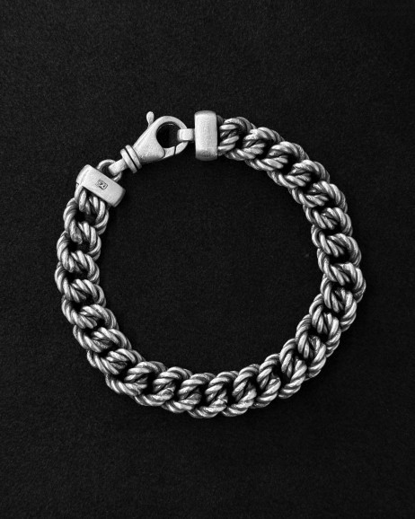 Срібний браслет DAPPER
