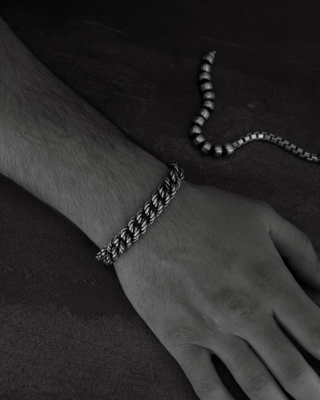 Срібний браслет DAPPER 5