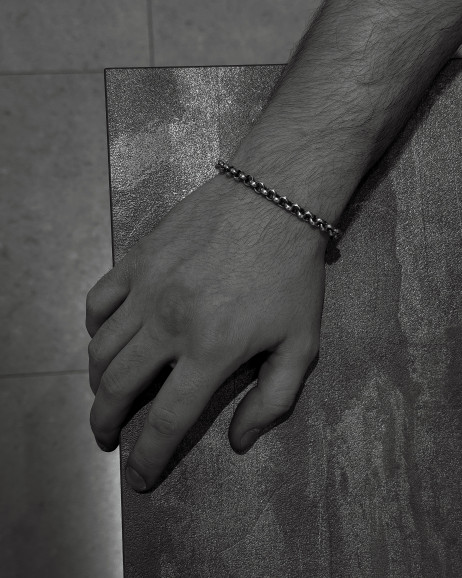 Срібний браслет MUTIG 2