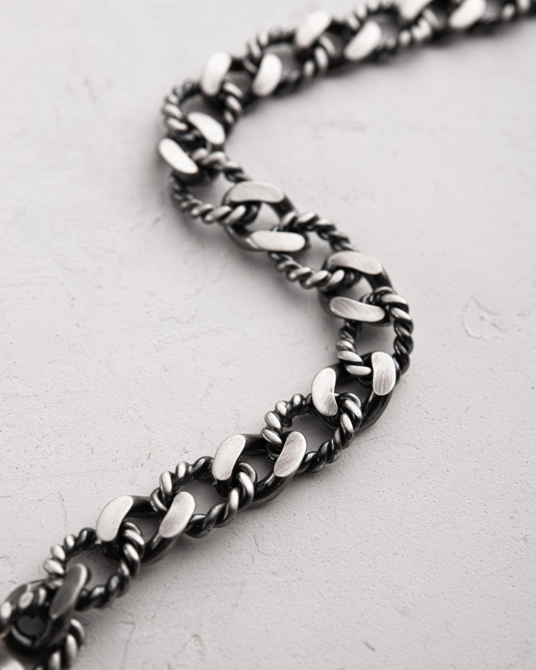 Срібний браслет LENGSEL 7