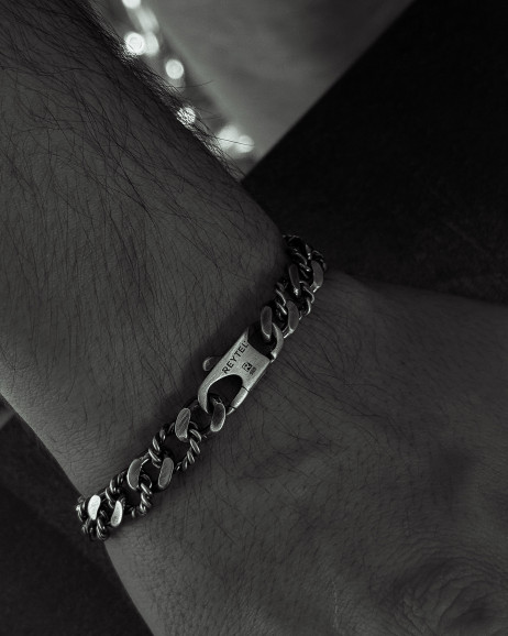 Срібний браслет LENGSEL 3