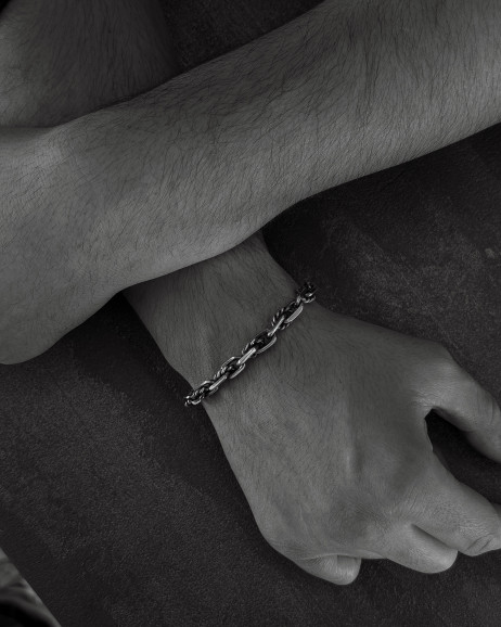 Срібний браслет UBRUTT 2