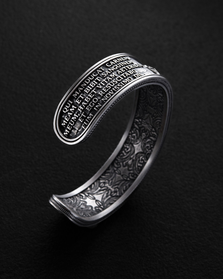 Silver bangle THE LAST SUPPER 4