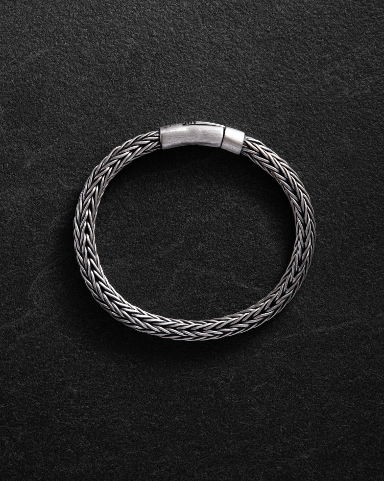 Серебряный браслет FLETTE