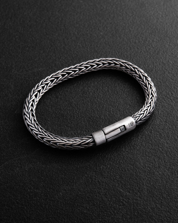 Серебряный браслет FLETTE 2