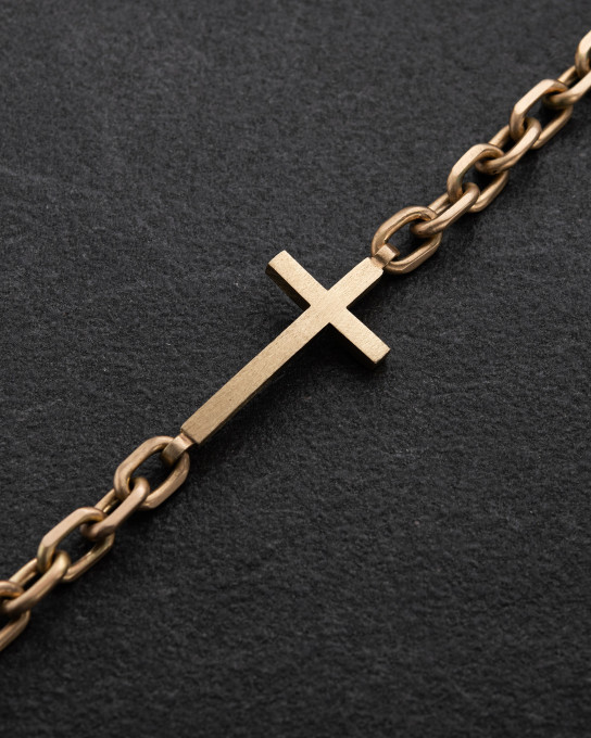 Браслет STRENGTH OF FAITH (жовте золото) / Браслети + 3