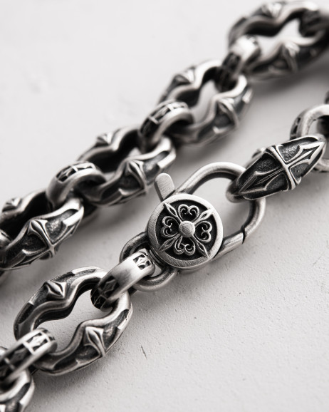 Срібний браслет INITIUM ET FINIS 4