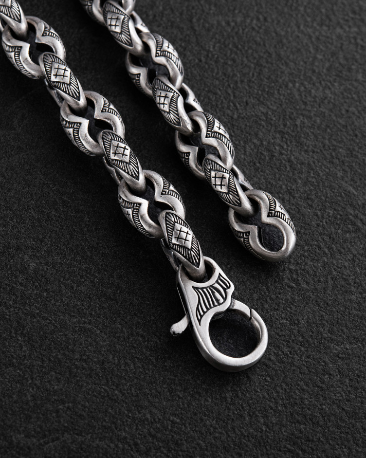 Серебряный браслет VALOR 5