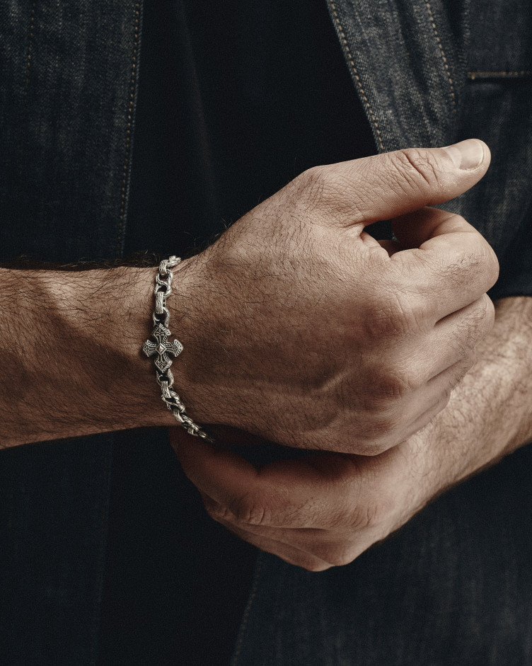 Срібний браслет RITTER 2