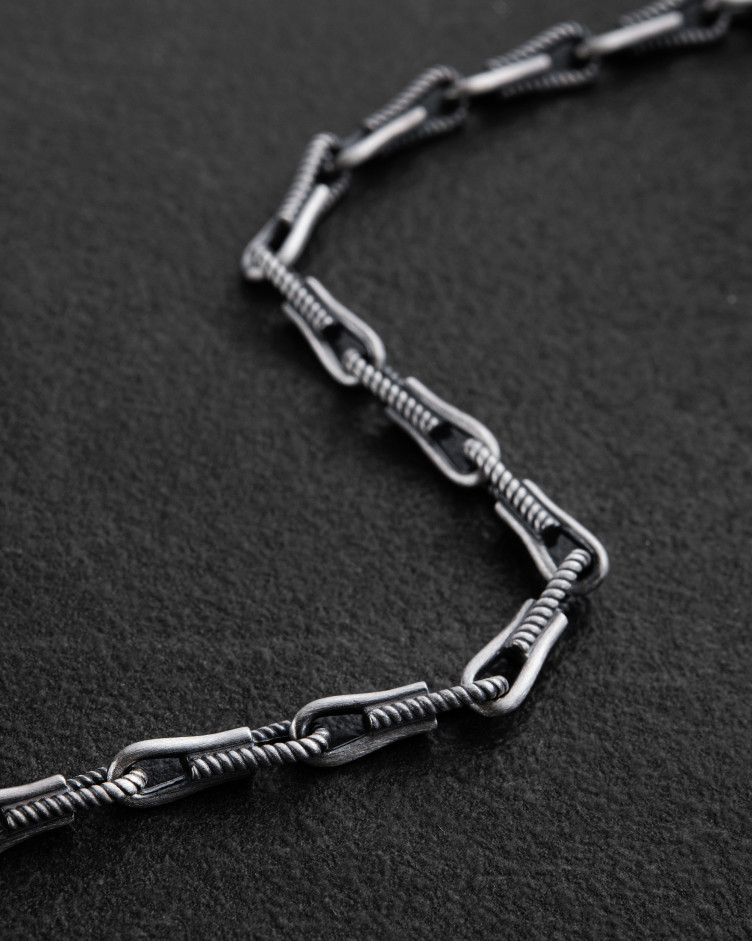 Серебряный браслет TENAX 2