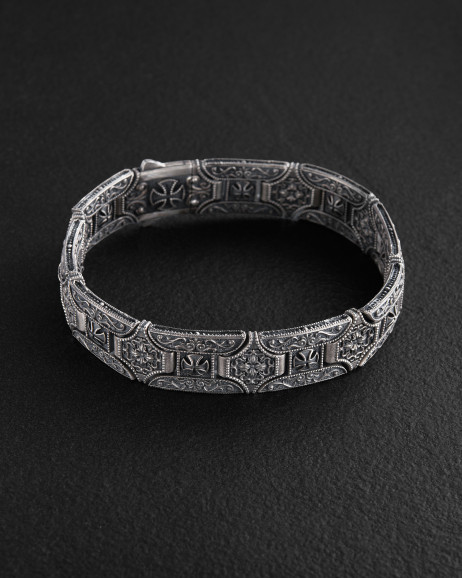 Серебряный браслет TEMPLAR CROSS / Браслеты