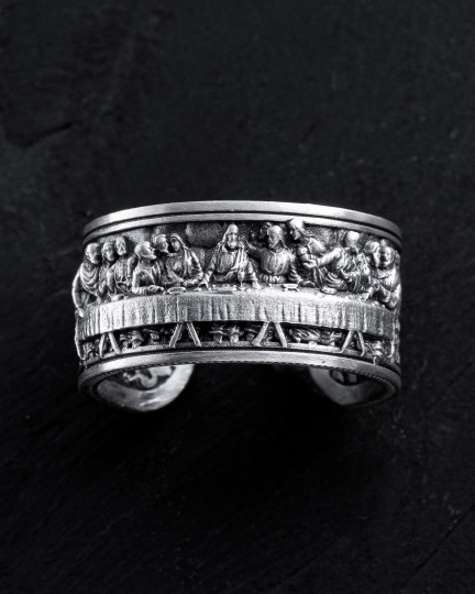 Серебряное кольцо THE LAST SUPPER / Кольца