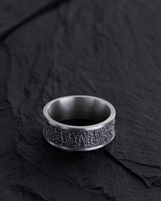 Серебряное кольцо ASTEROID / Кольца + 10