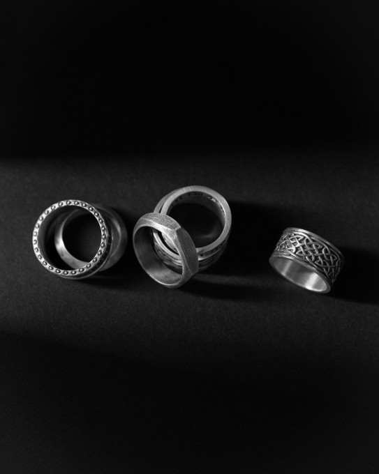 Серебряное кольцо BREVITY / Кольца + 11