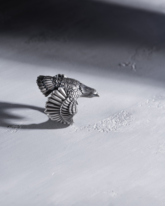 Срібний перстень THE EAGLE / Персні + 7