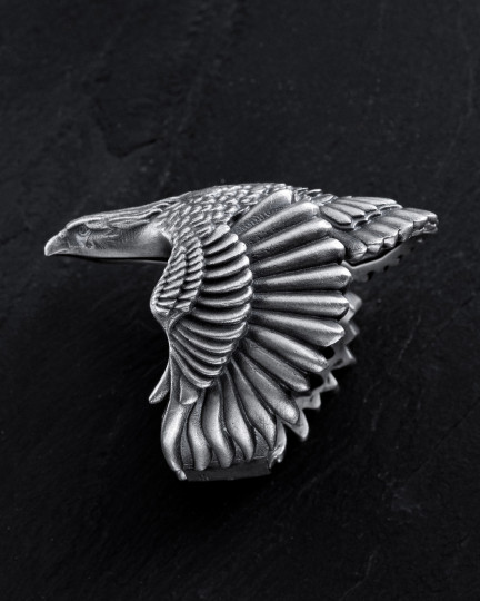 Серебряное кольцо THE EAGLE / Кольца