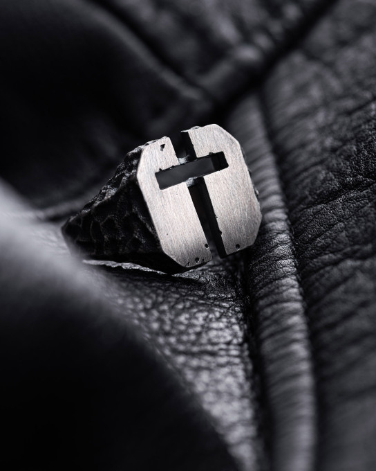 Срібний перстень URBAN CROSS / Персні + 5