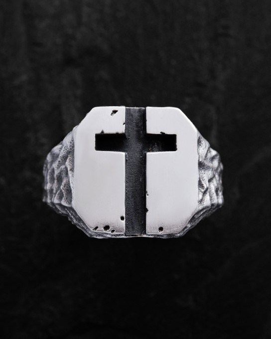 Серебряное кольцо URBAN CROSS / Кольца