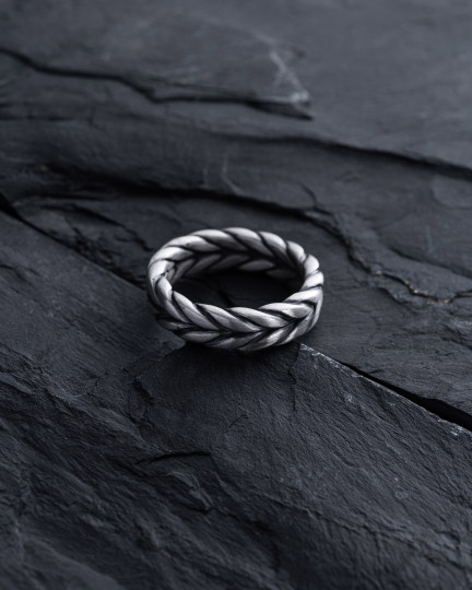 Серебряное кольцо TRITICUM / Кольца + 4