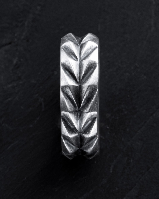 Серебряное кольцо WHEAT EAR / Кольца + 11