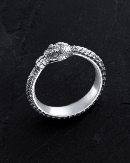 Серебряное кольцо OUROBOROS / Кольца