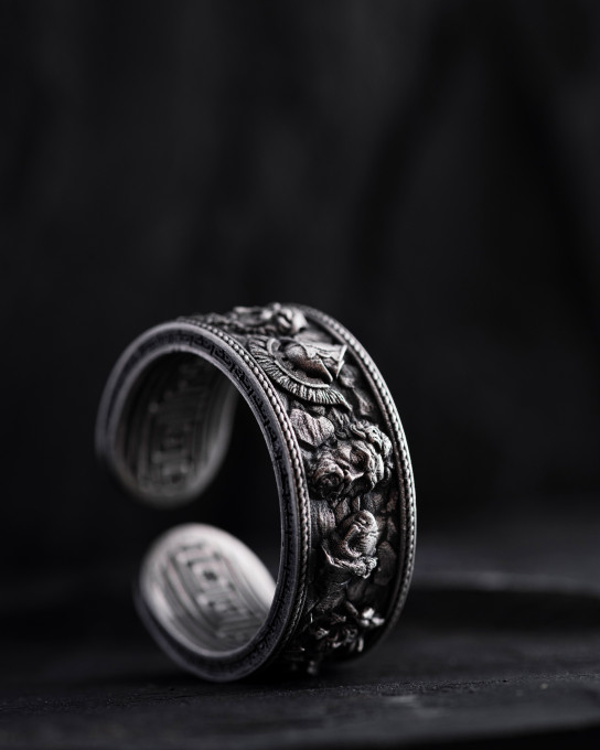 Серебряное кольцо IMPERO ROMANO / Кольца + 3
