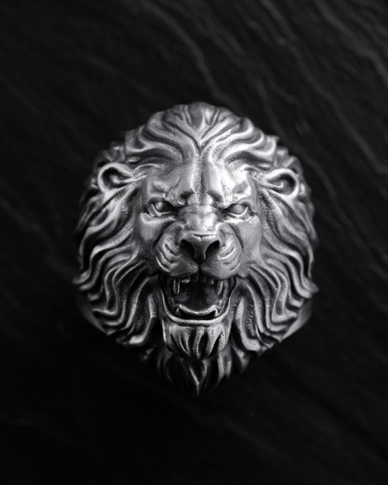 Серебряное кольцо THE LION KING / Кольца