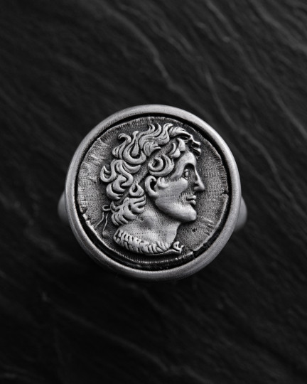 Серебряное кольцо GAIUS IULIUS CAESAR / Кольца