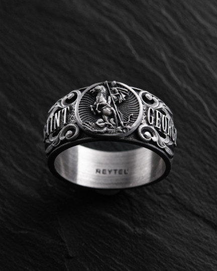 Серебряное кольцо SAINT GEORGE / Кольца