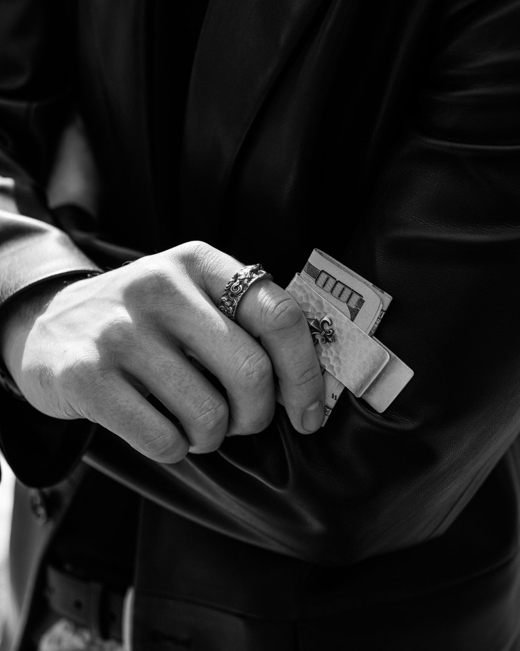 Silver ring MOSES 13