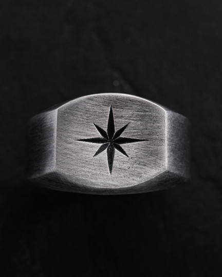Серебряное кольцо POLAR STAR / Кольца + 3