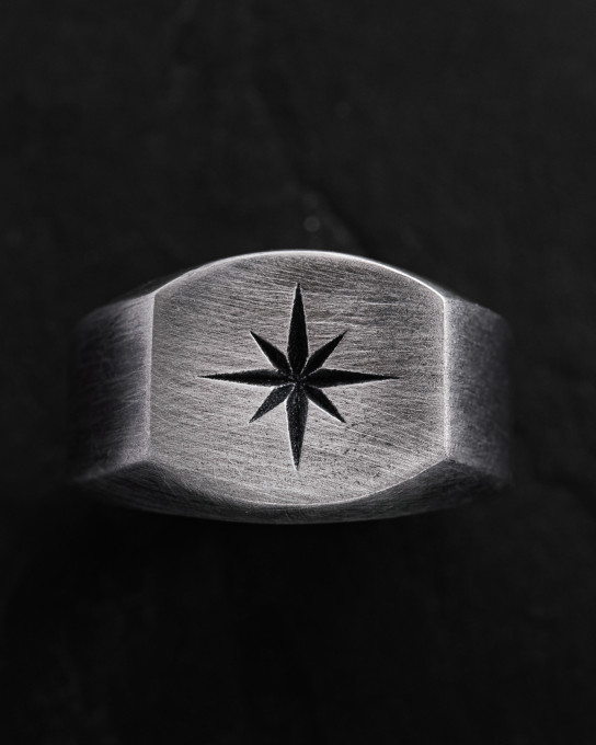 Серебряное кольцо POLAR STAR / Кольца + 4
