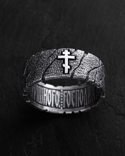 Серебряное кольцо HAVE MЕRCY ON ME / Кольца