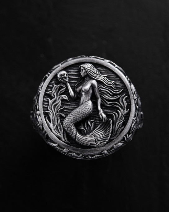 Срібний перстень SIREN / Персні