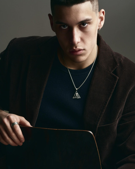 Срібний перстень SKALLER 5