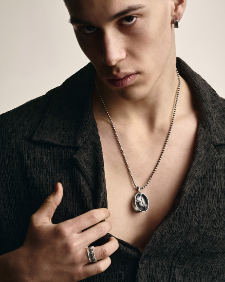 Серебряное кольцо BRENNEN 8