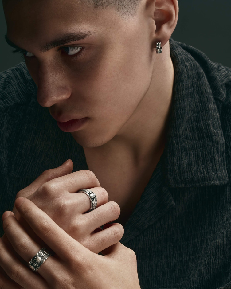 Серебряное кольцо FLUXUS VITAE 3