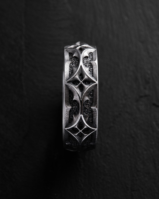 Серебряное кольцо ANCIEN / Кольца + 4