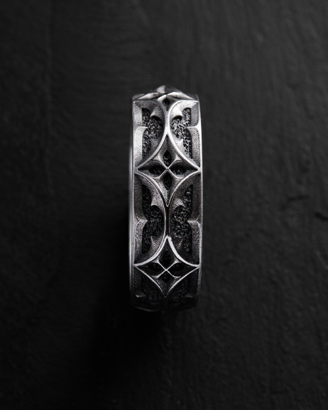Серебряное кольцо ANCIEN 2