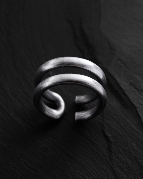 Silver ring RADER