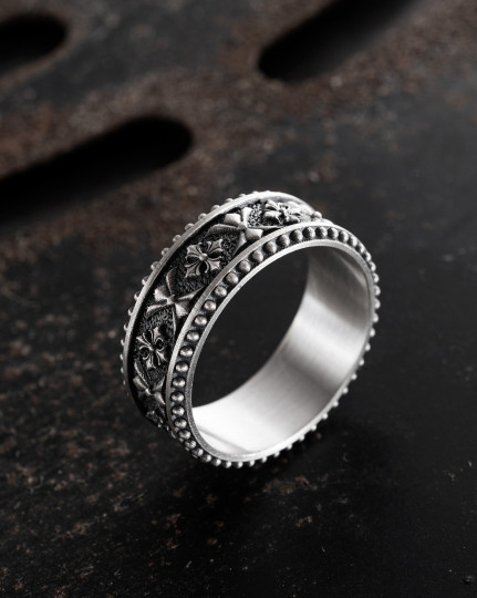 Серебряное кольцо CELTIC KNIGHT PATTERN / Кольца