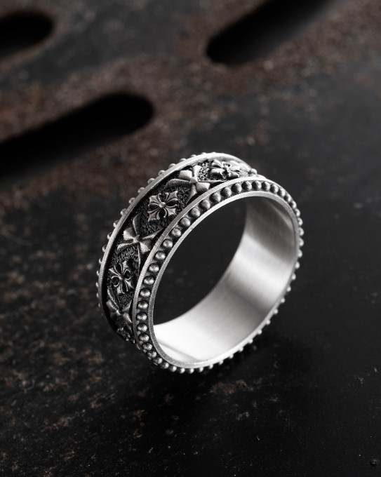 Срібний перстень CELTIC KNIGHT PATTERN / Персні