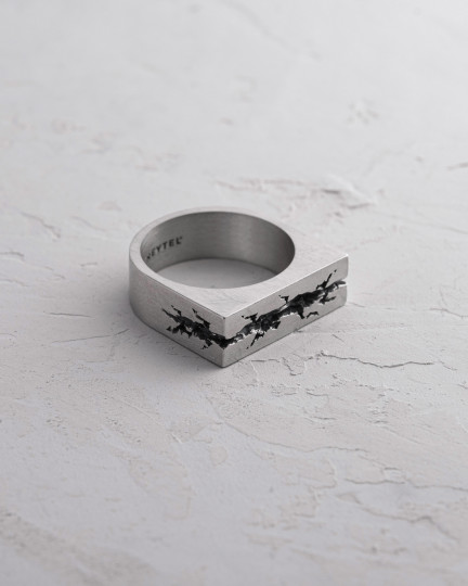 Серебряное кольцо FRACTURE / Кольца
