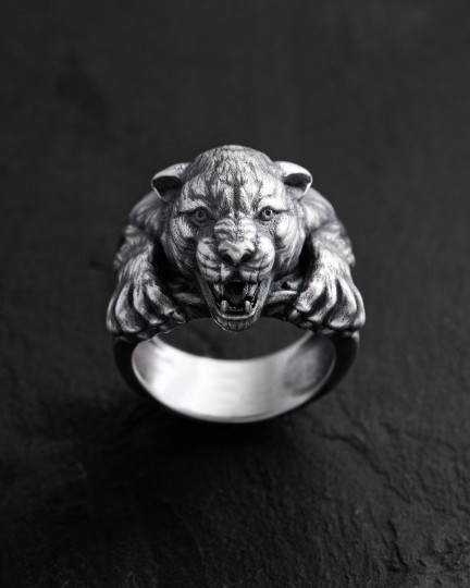 Серебряное кольцо PANTHER / Кольца