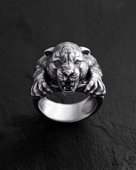 Серебряное кольцо PANTHER