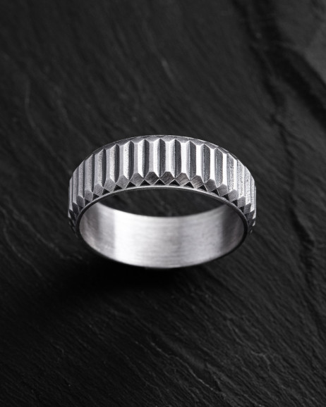 Серебряное кольцо VERTEX